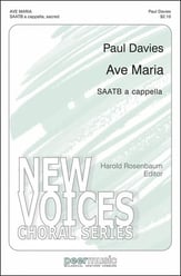 Ave Maria SAATB choral sheet music cover